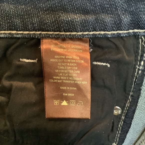 Kut from the Kloth Stevie Straight Leg Jeans Sz 8 - Picture 5 of 8